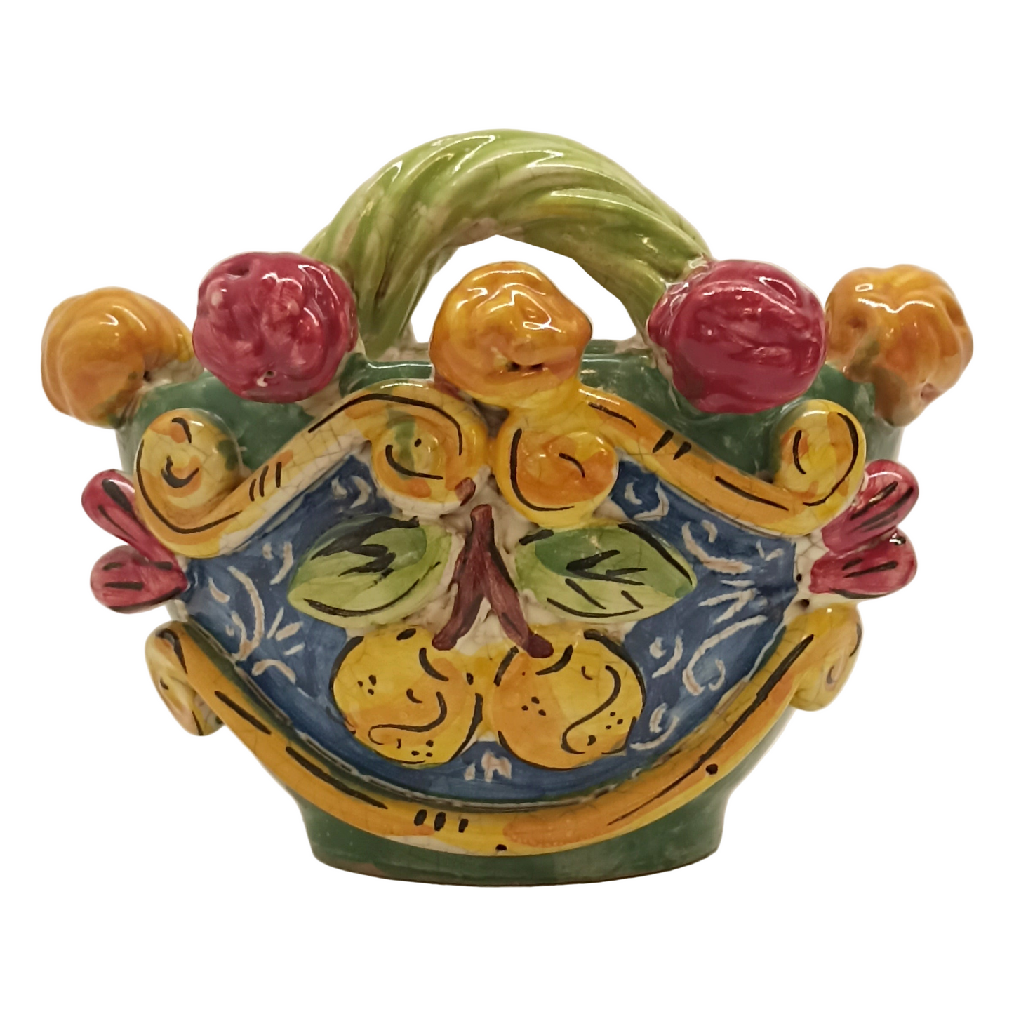 coffa in maiolica porta piante