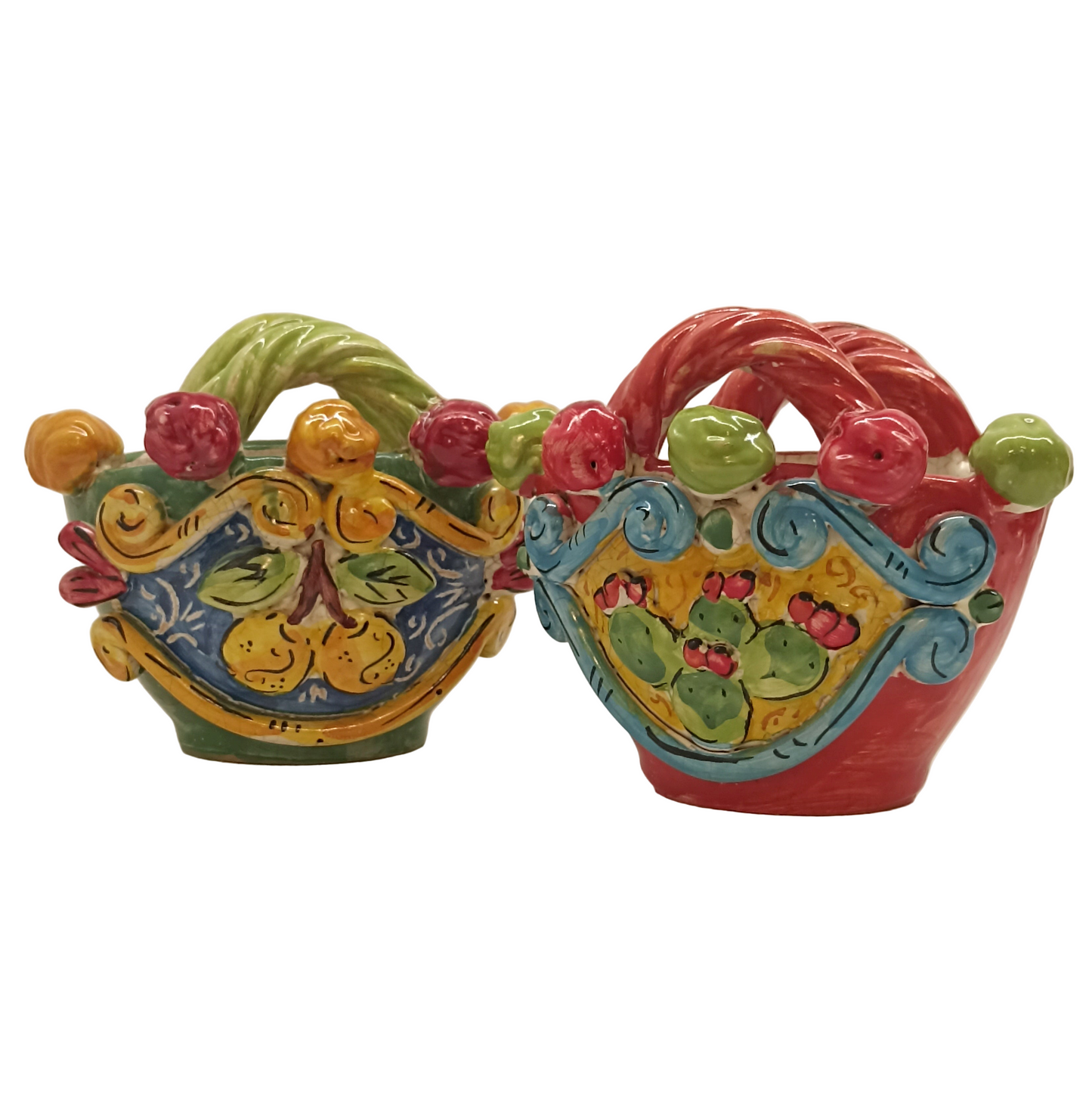 coffe siciliane in ceramica caltagirone