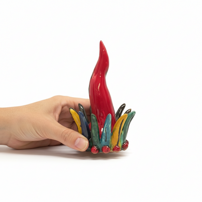 Corno miolica portafortuna vendita online 