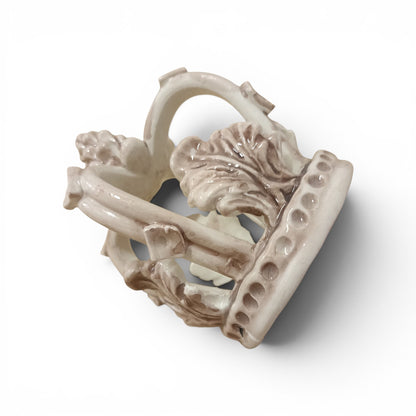 corno portafortuna in ceramica