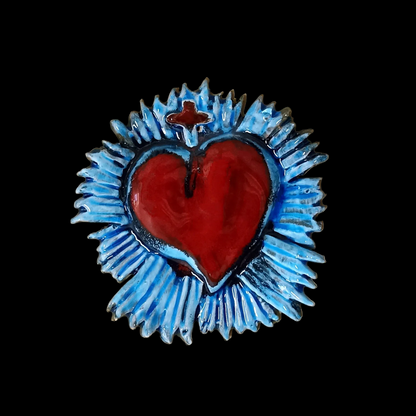 cuore in ceramica