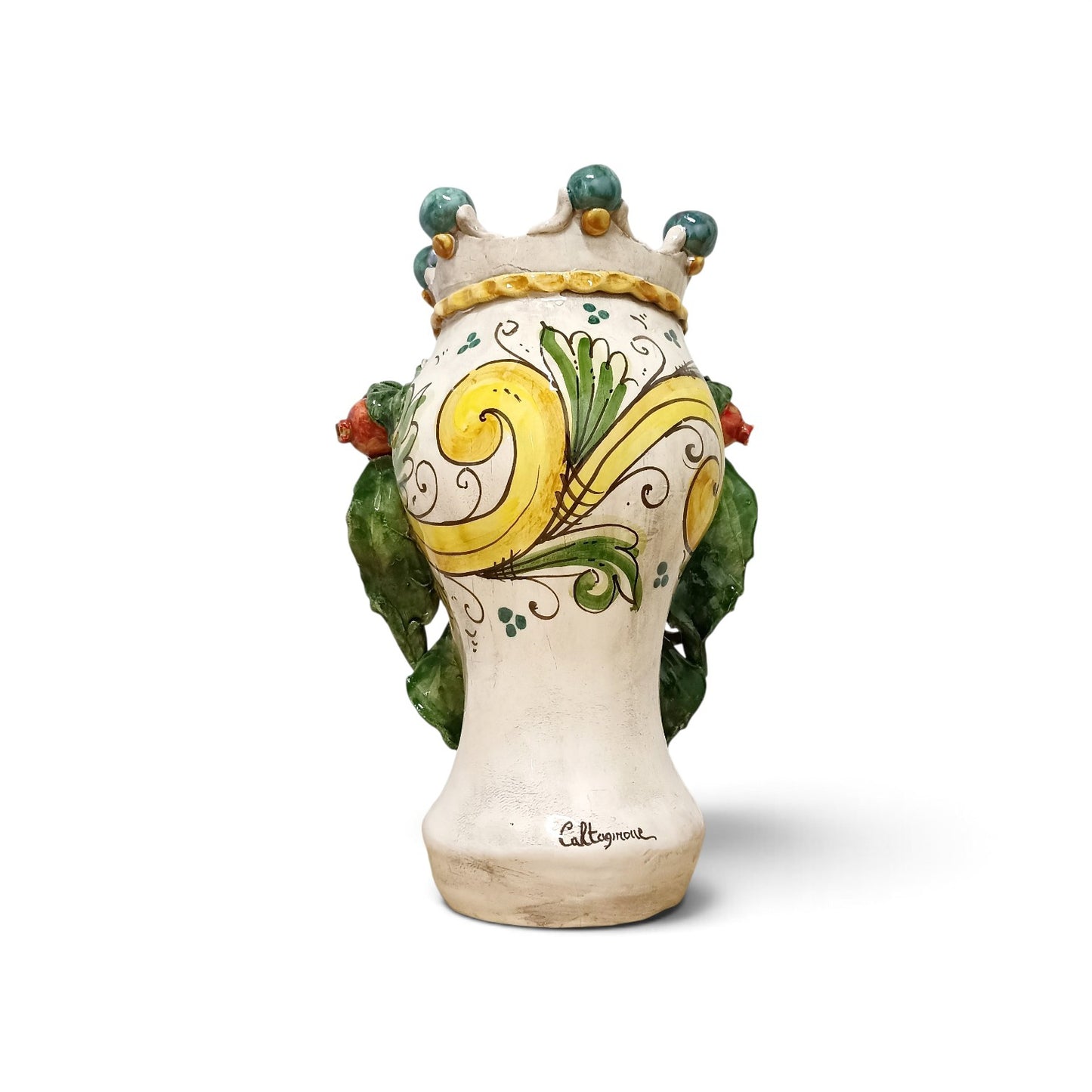 ceramic moors head made in caltagirone