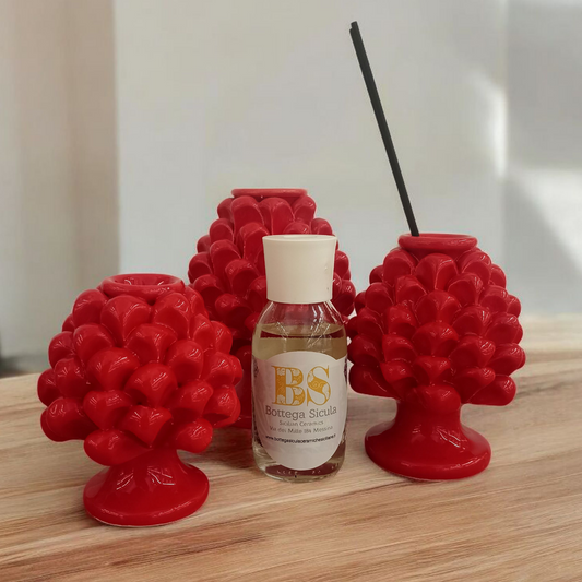 diffusore fragranza ceramica siciliana