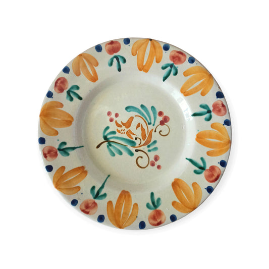 piatto in ceramica siciliana di santo stefano di Camastra