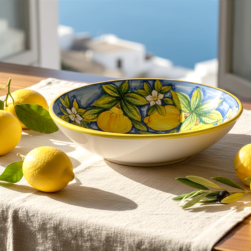 spaghetti bowl made in sicily