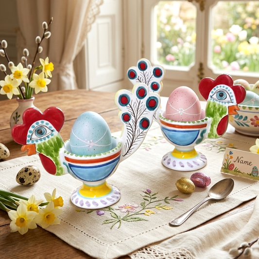 gallina in ceramica caltagirone