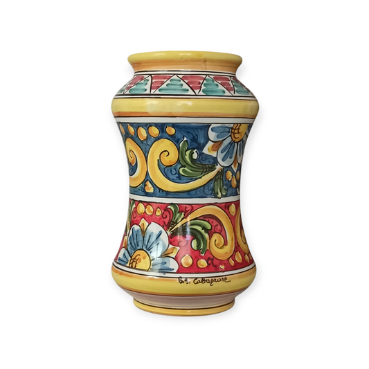 portafiori ceramica Caltagirone