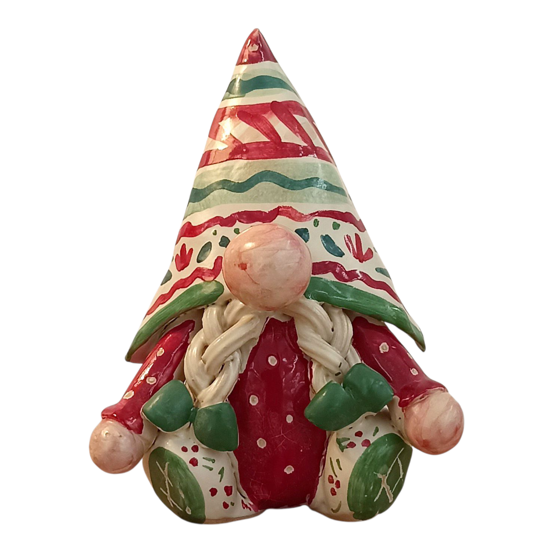 gnomo in terracotta colorata