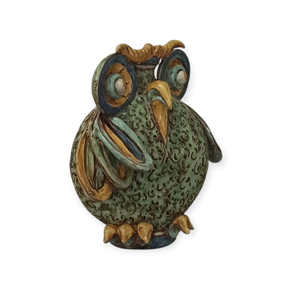 gufetto in ceramica siciliana