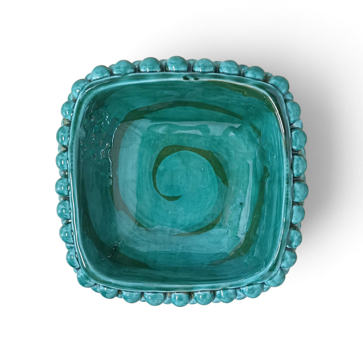 handcrafted Sicilian majolica plate