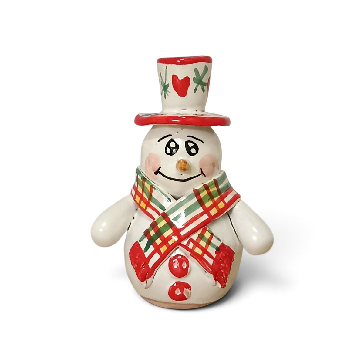 ceramic Snowman from caltagirone