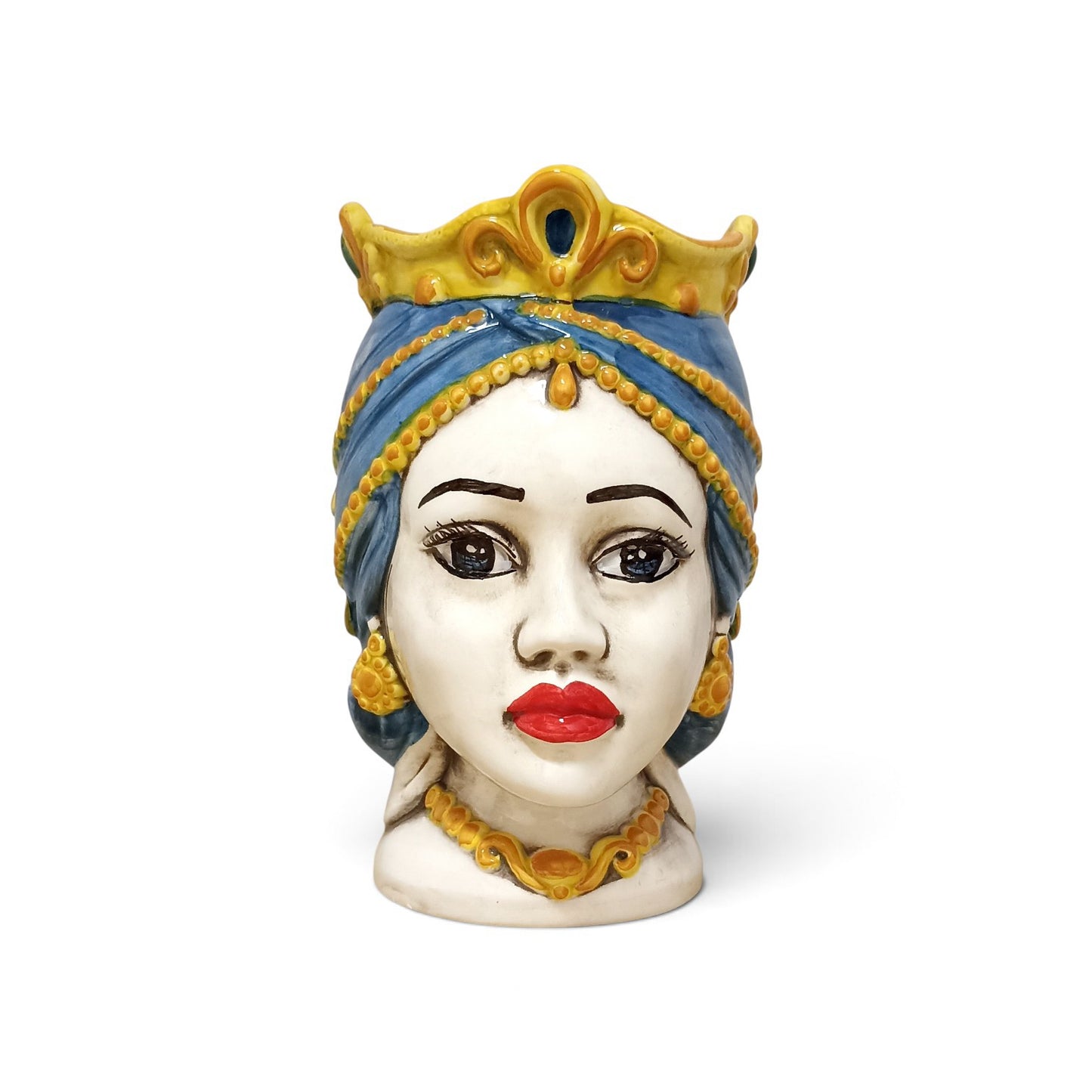 ceramic moors head made in sicily