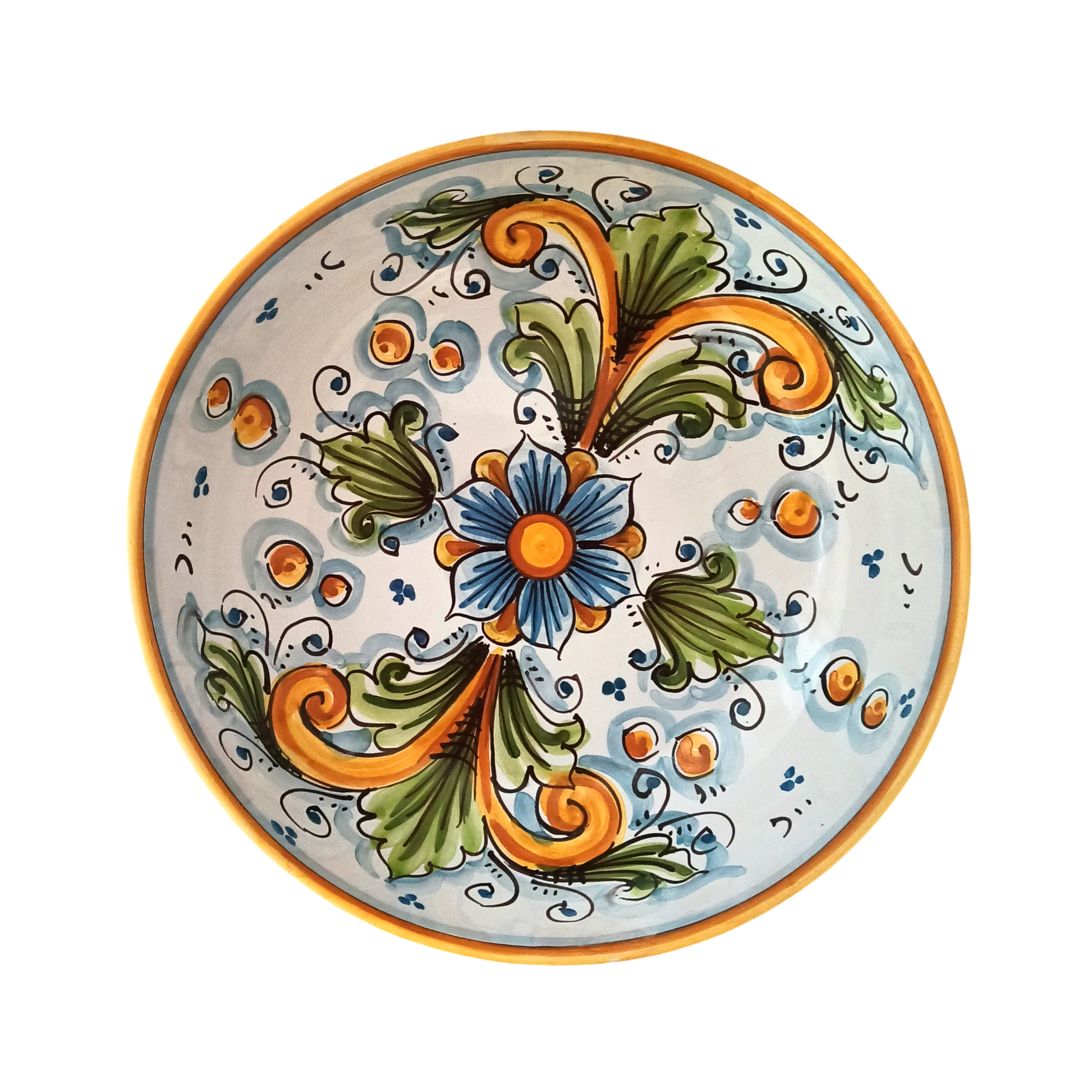 entrotavola ceramica caltagirone 