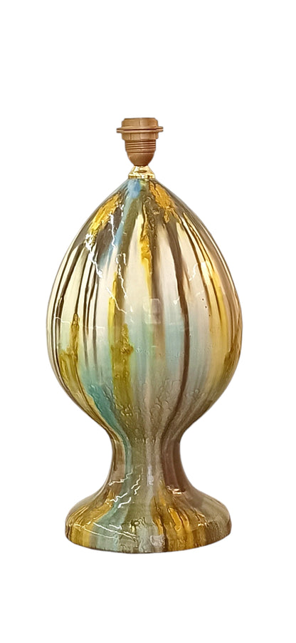 lampada moderna in ceramica siciliana