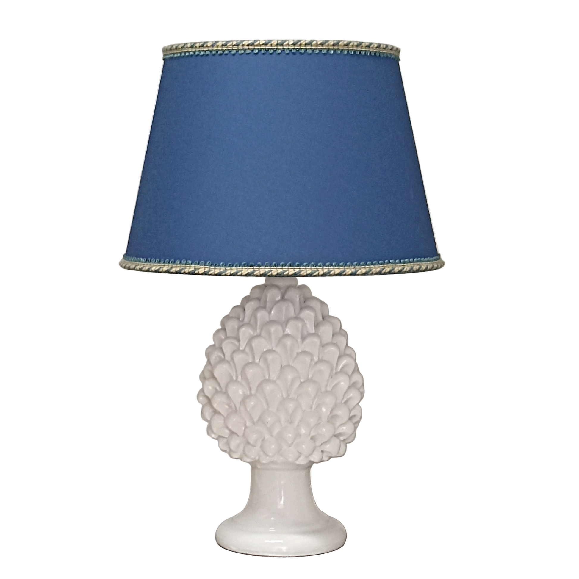 lampada in maiolica di caltagirone