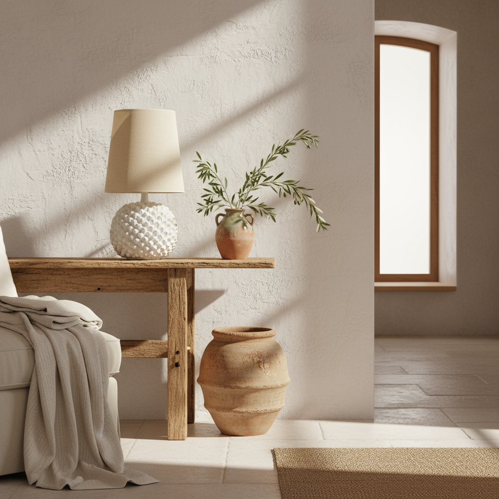 lume in maiolica di caltagirone