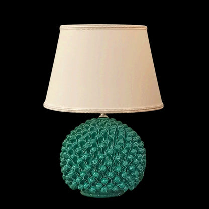 lume pigna ceramica caltagirone
