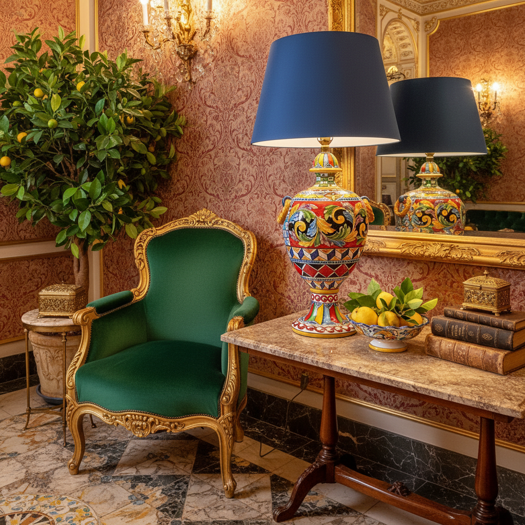 lume da tavolo made in itally