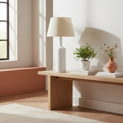 lampada in ceramica siciliana moderna