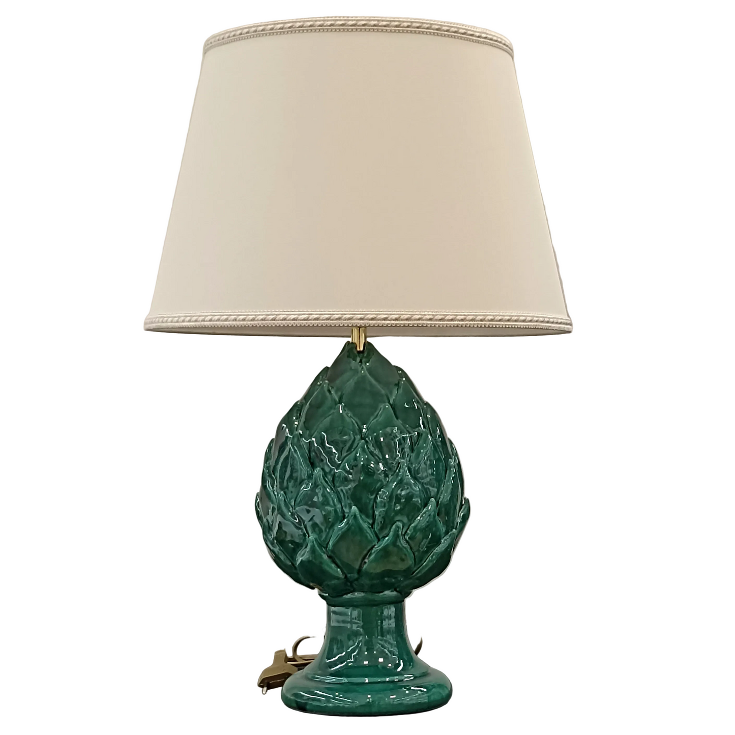 lume in ceramica di caltagirone moderna