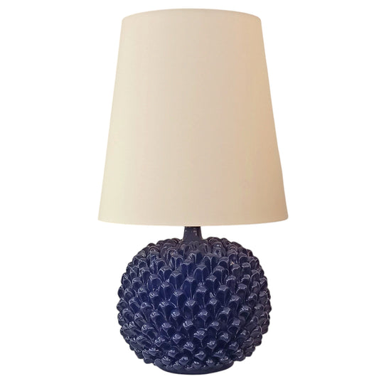 lume pigna in ceramica siciliana