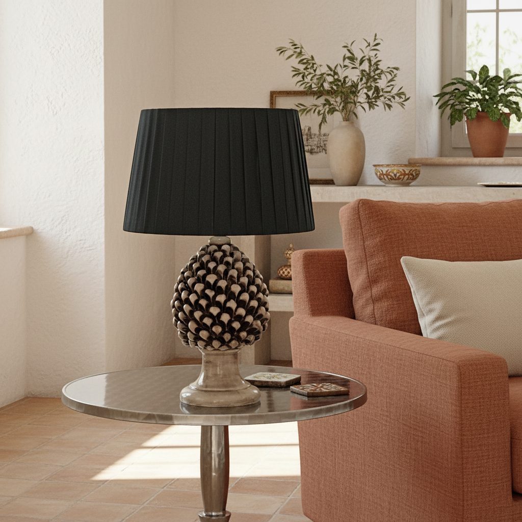 lampada fumè di caltagirone