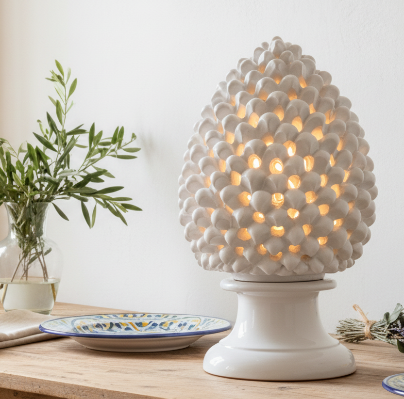 lume traforato bianco