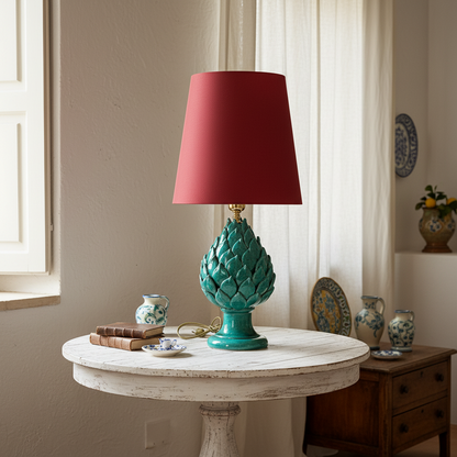 lume in maiolica siciliana moderno