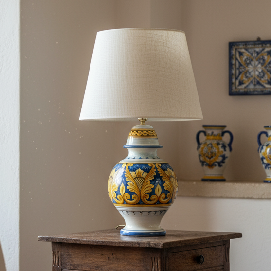 Lume ceramica Caltagirone 