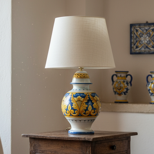 Lume ceramica Caltagirone 