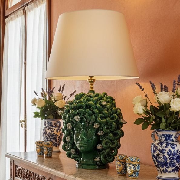 lampada moderna in ceramica