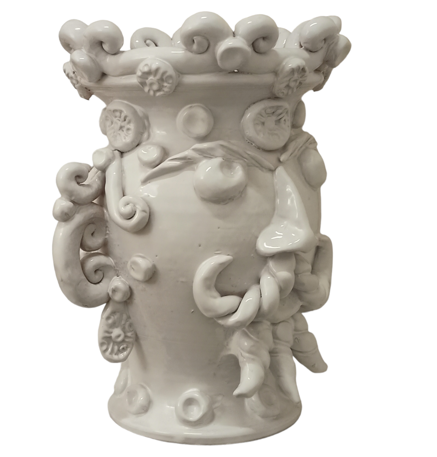 Leggenda teste di Moro ceramica Caltagirone
