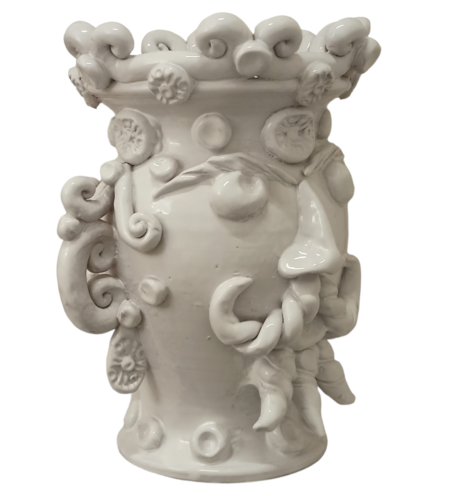 Leggenda teste di Moro ceramica Caltagirone