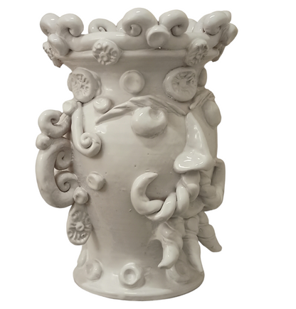 Leggenda teste di Moro ceramica Caltagirone