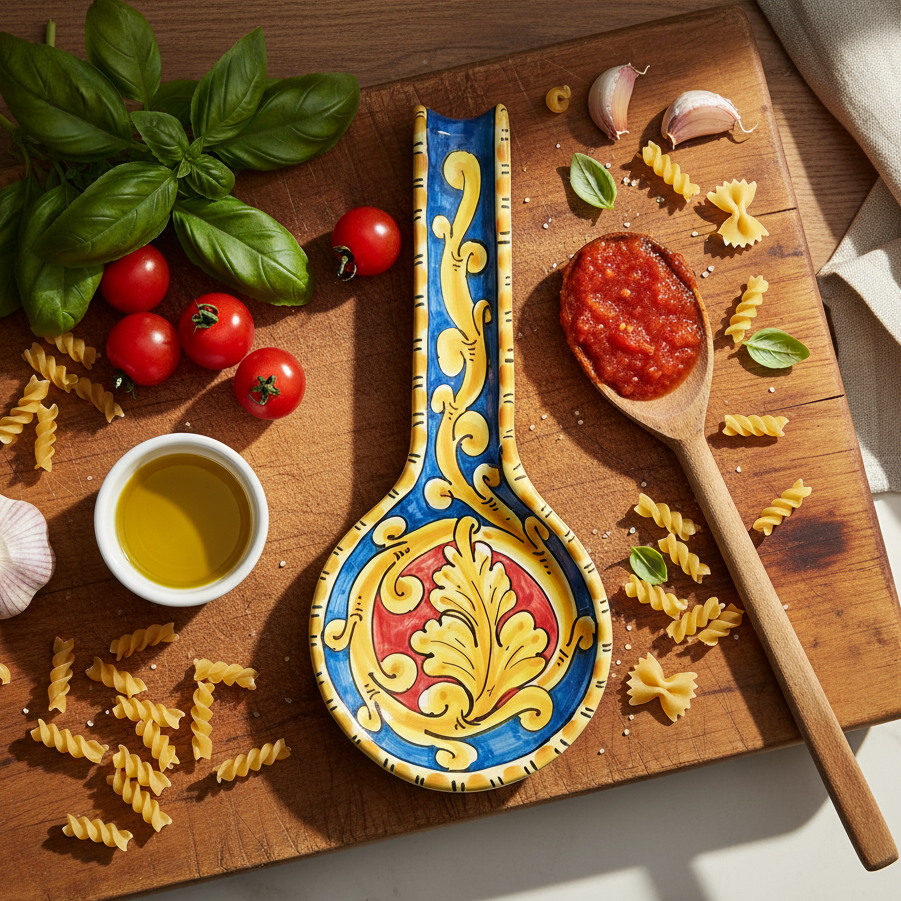 ceramica siciliana per la cucina 