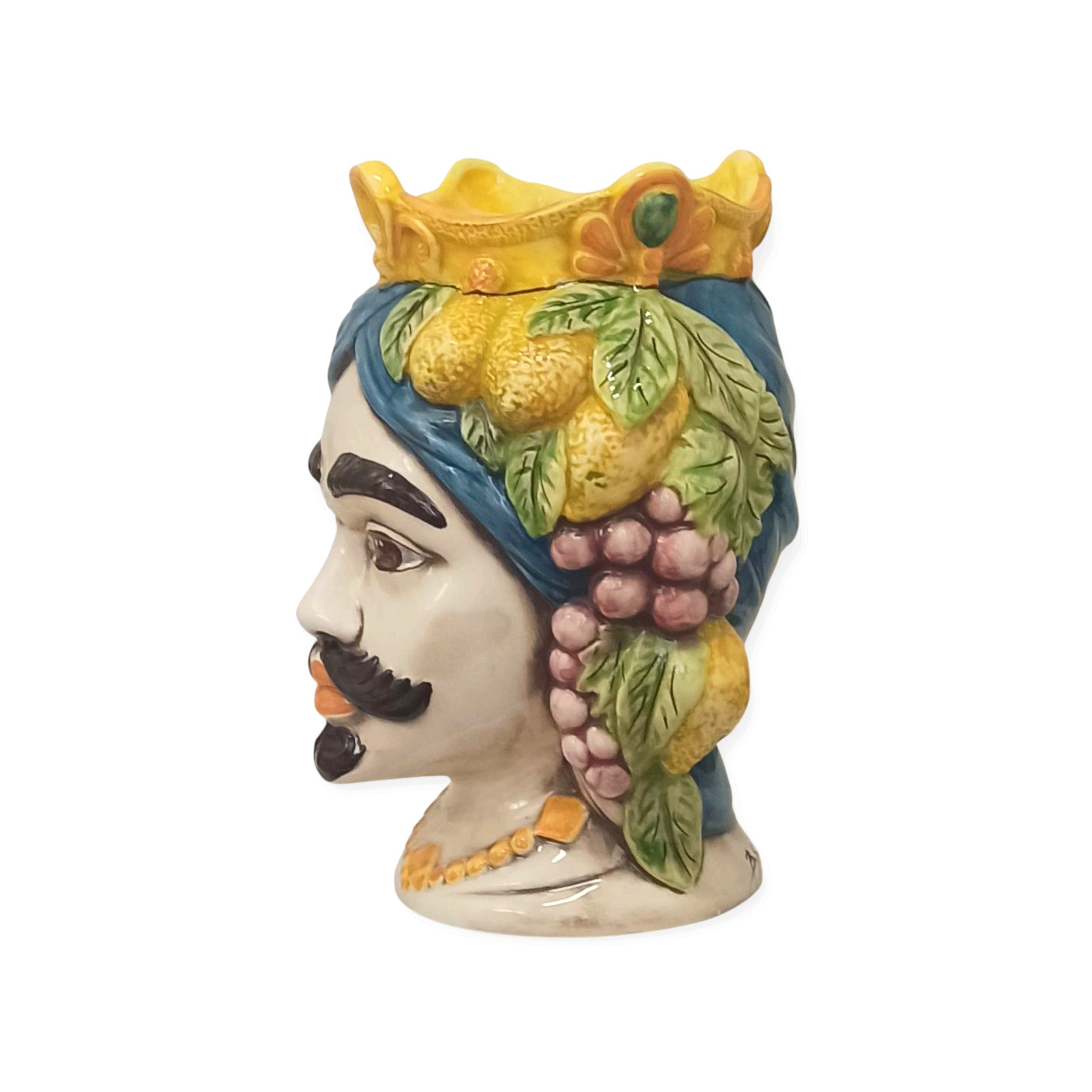 porta fiori in ceramica siciliana 