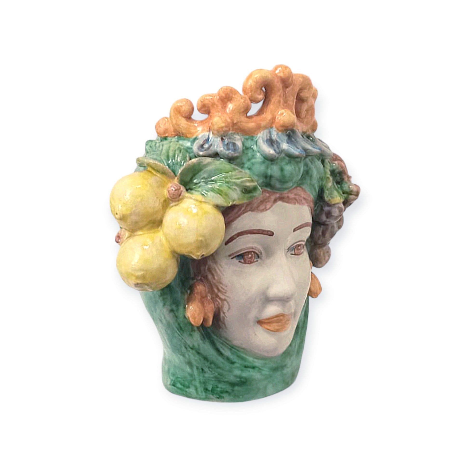 Vaso Siciliano testa di Moro