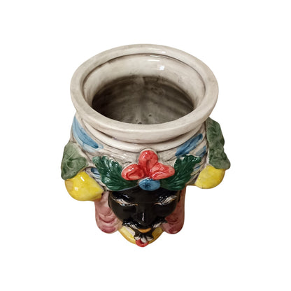 sicilian majolica vase