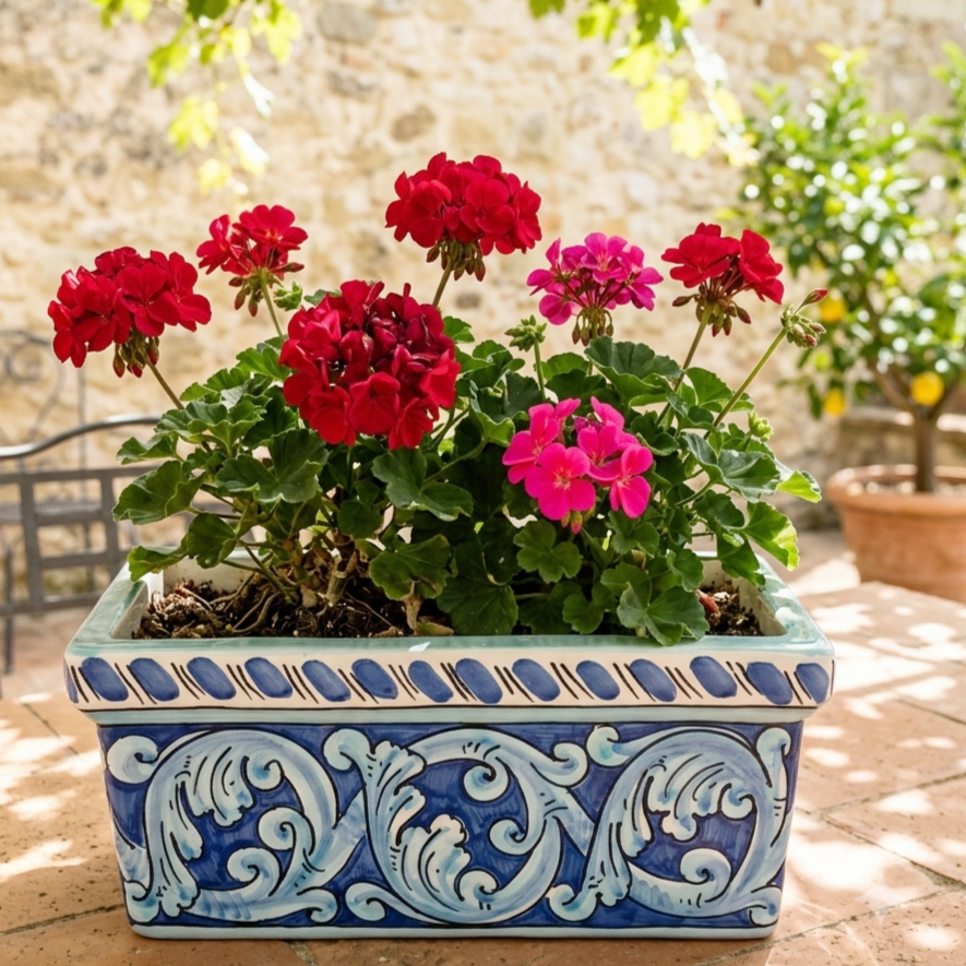 ceramic vase from sicily