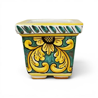 majolica plant holder