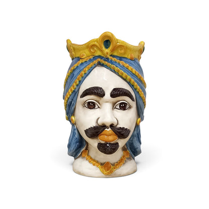 ceramic vase moors head