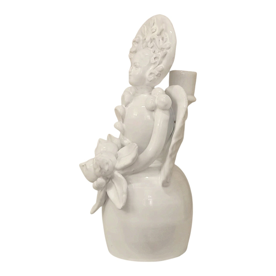 matrangela a lumiera in ceramica siciliana