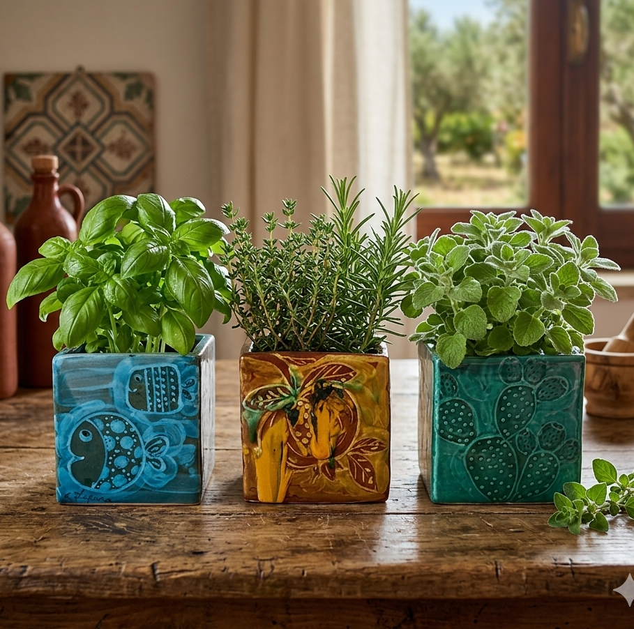 original ceramic plant holder