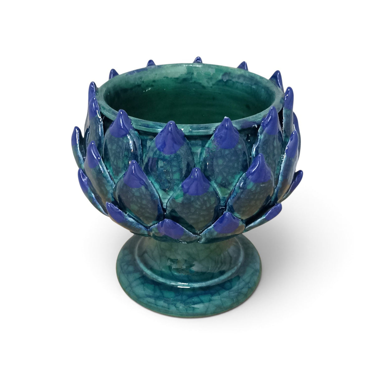 ceramic planter made in sicily