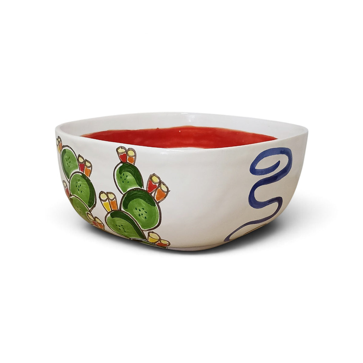 handcrafted sicilian ceramic bowl