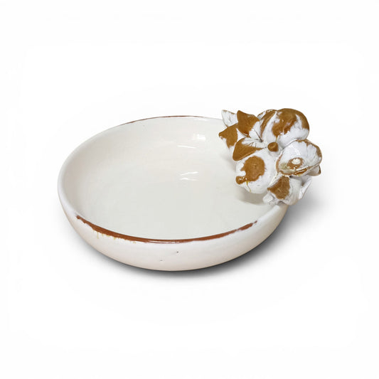 modern sicilian majolica centerpiece