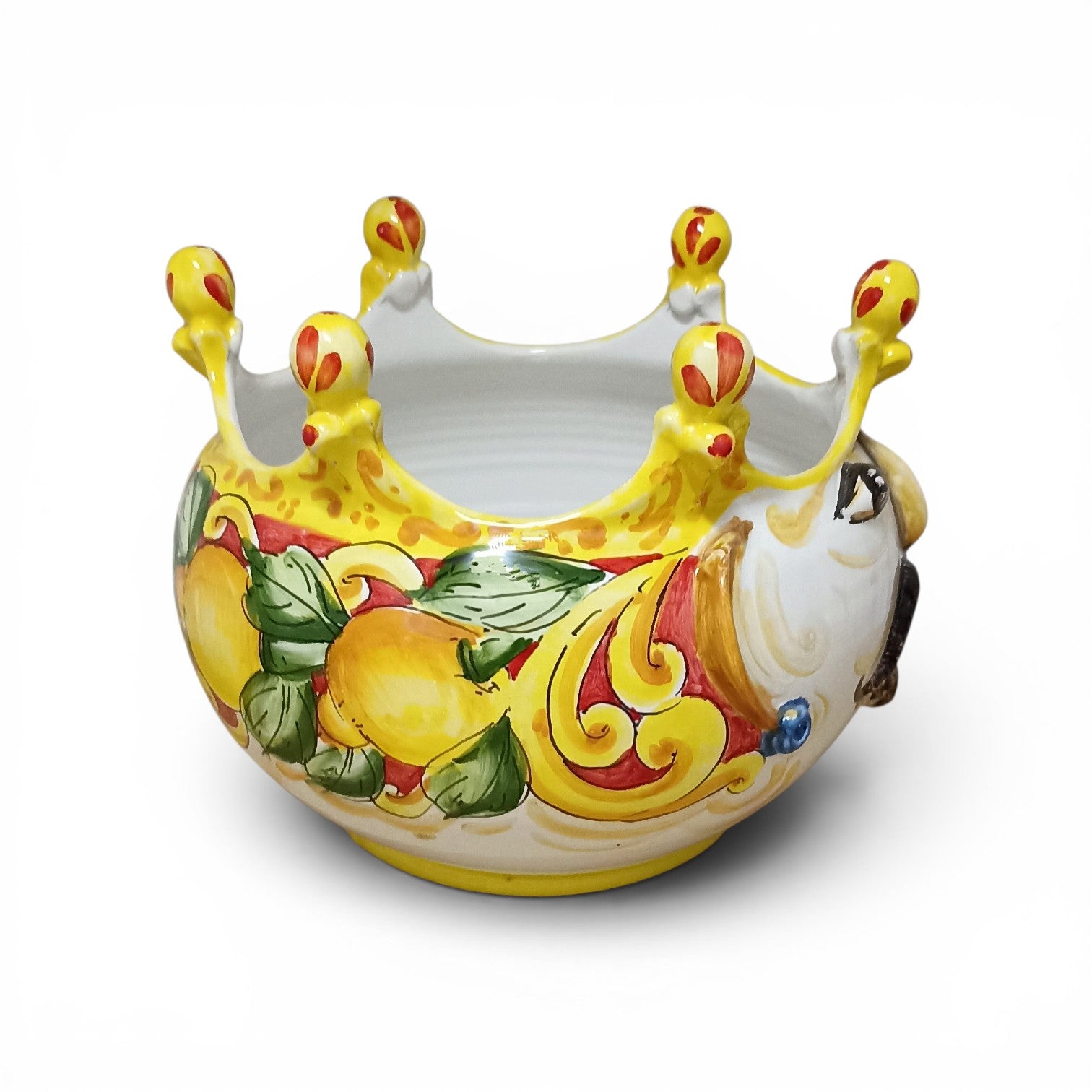 original sicilian ceramic head