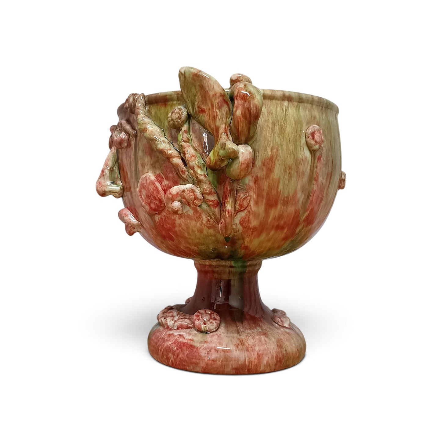modern planter in sicilian ceramic
