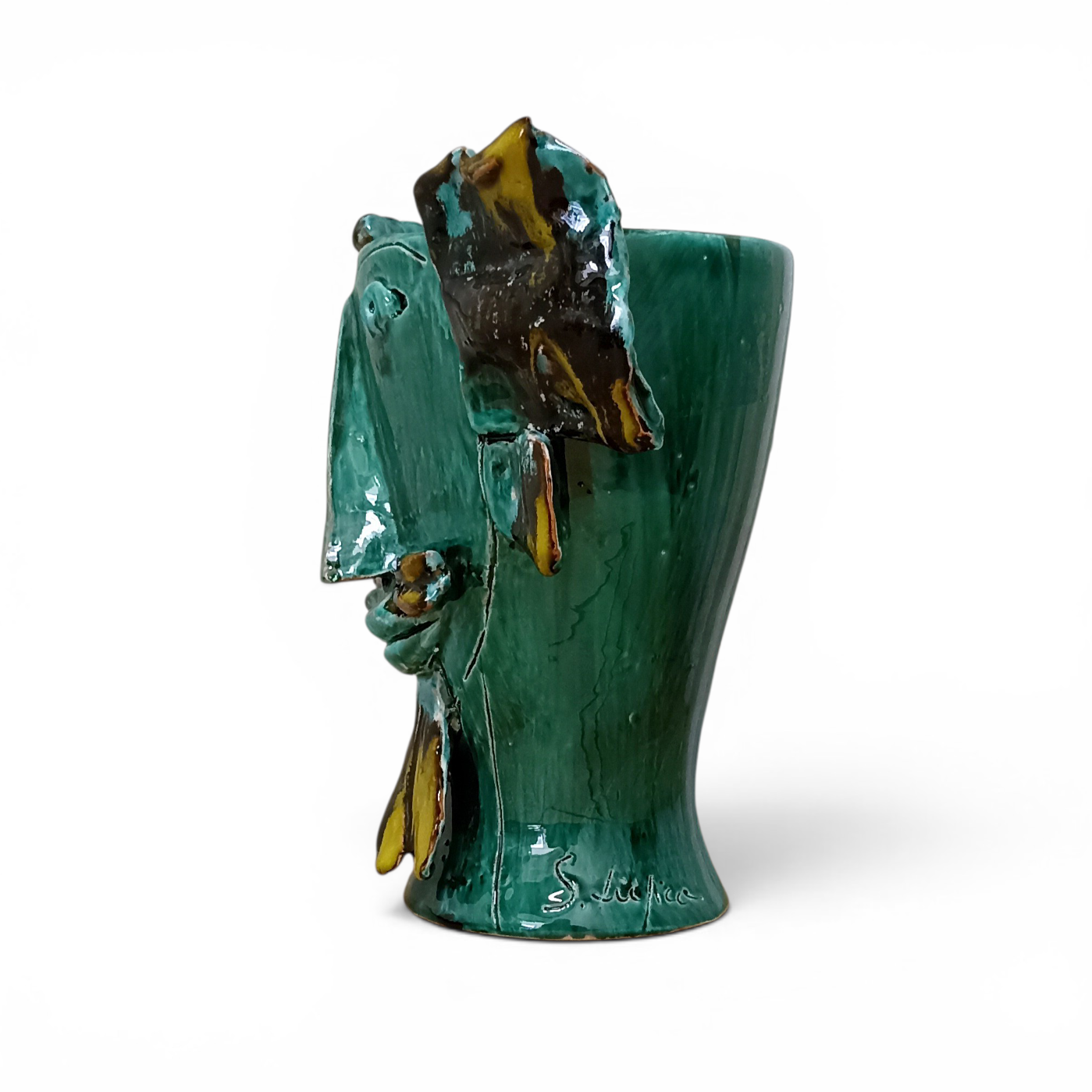 modern ceramic vase