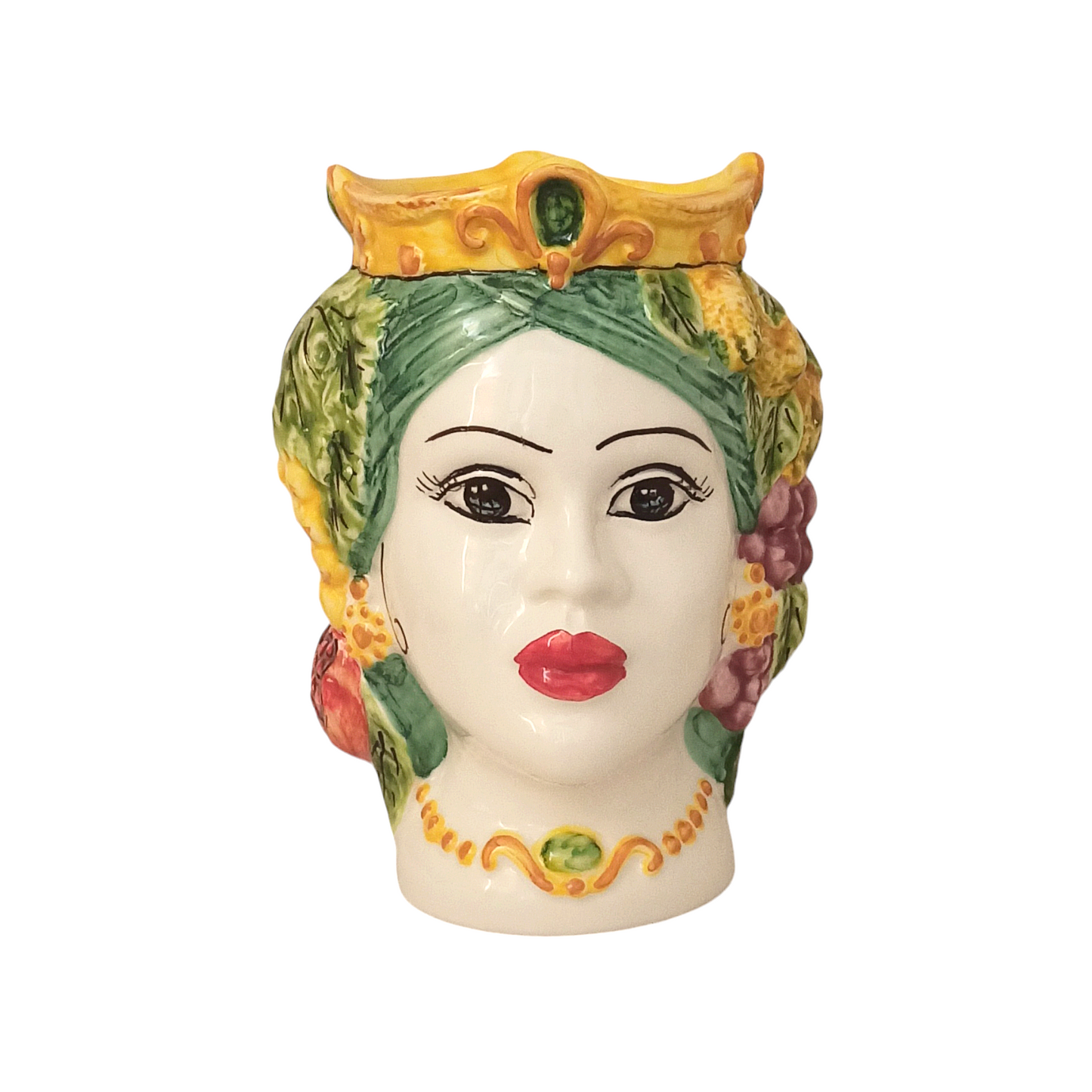 Testa Moro in ceramica Siciliana